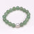 Freshwater Pearl & Natural Stone Bracelet - Green Aventurine - Akuna Pearls