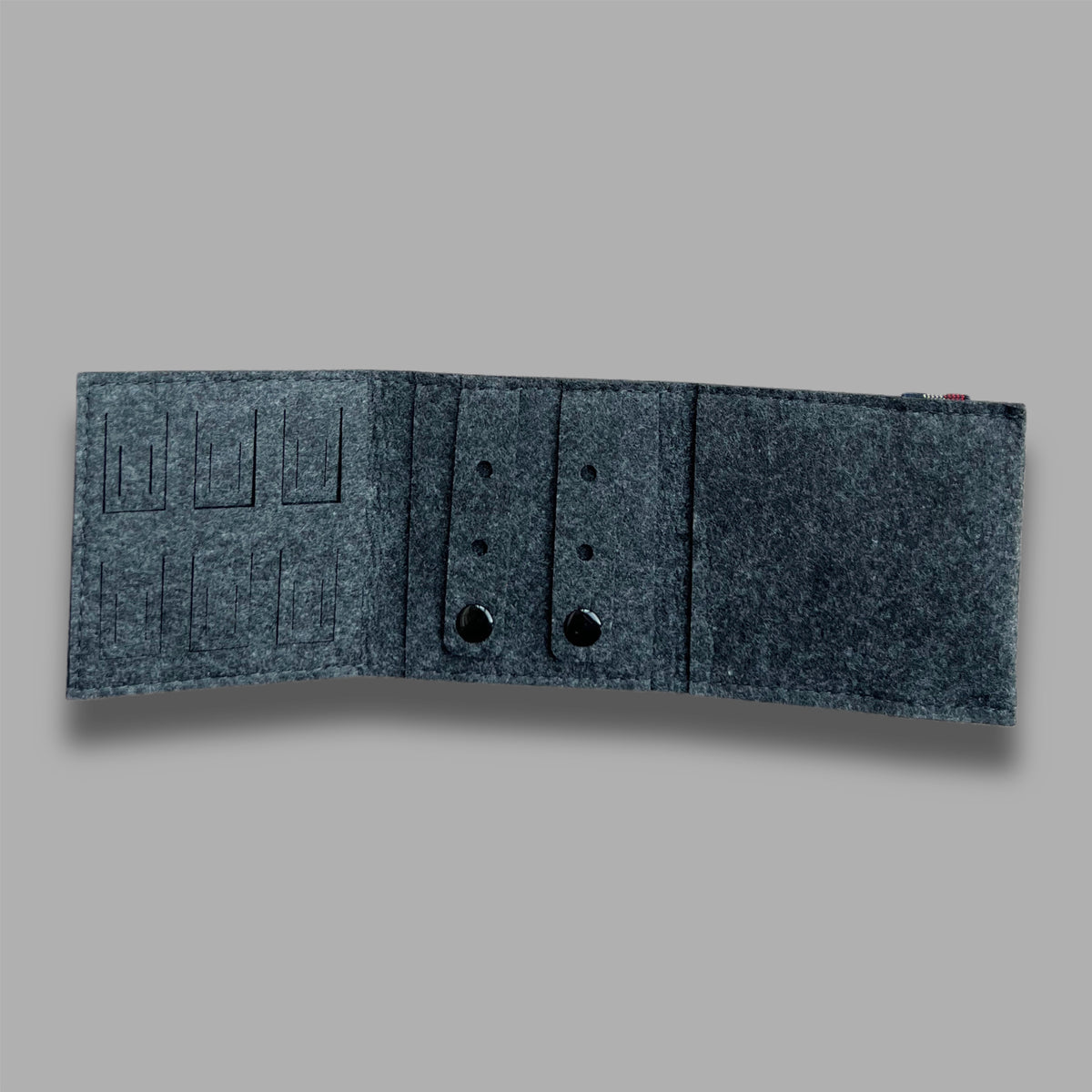 Portable Roll-up Felt Jewellery Organiser Mini - Akuna Pearls