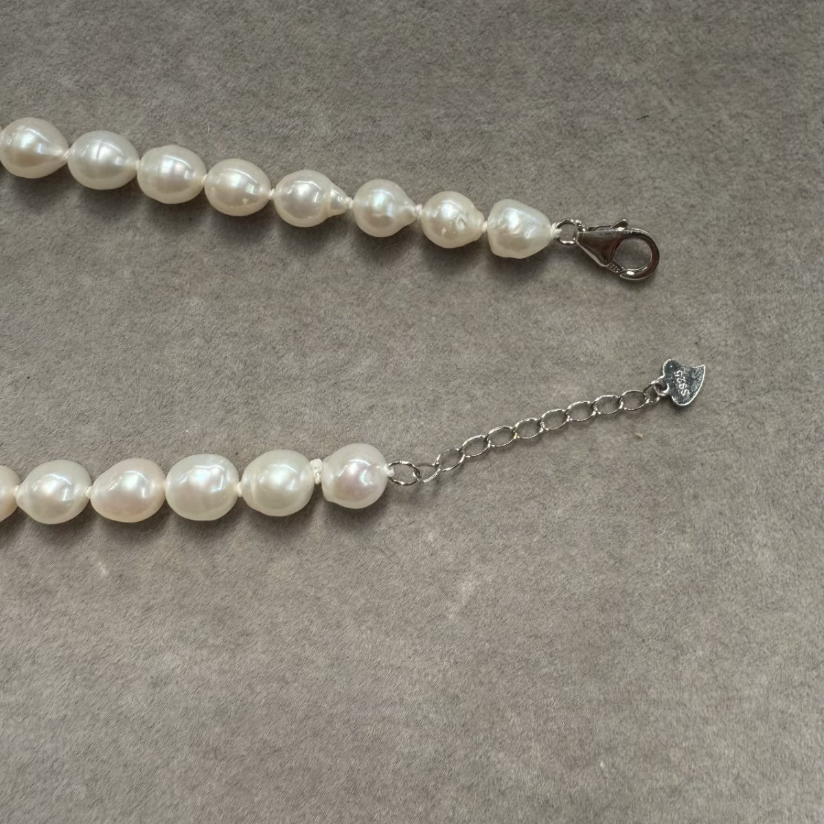 Classic Freshwater Pearl Necklace 8mm Oval - Akuna Pearls