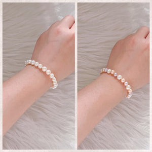 Freshwater Pearl Bracelet - Ianthina - Akuna Pearls