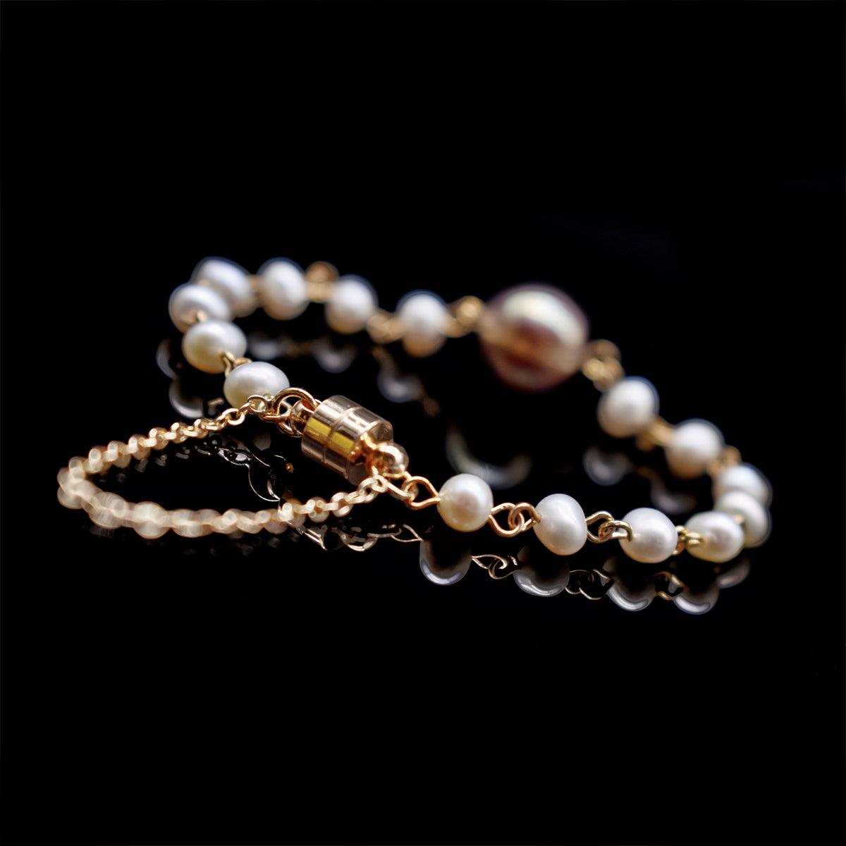 Baroque Pearl Bracelet - Laurentia - Akuna Pearls
