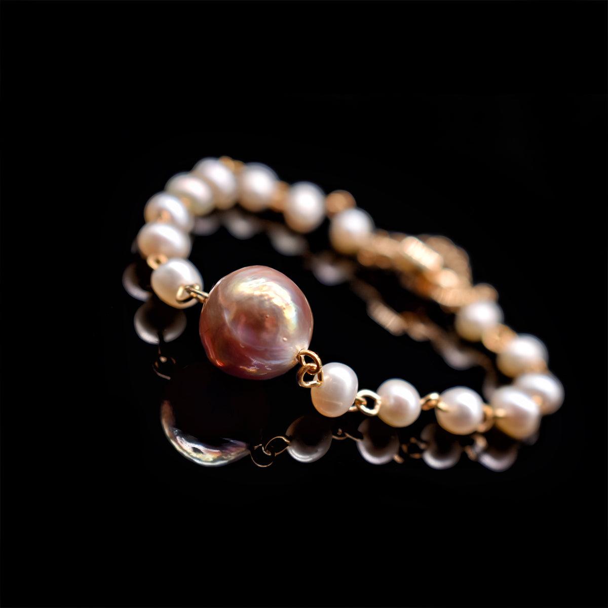 Baroque Pearl Bracelet - Laurentia - Akuna Pearls