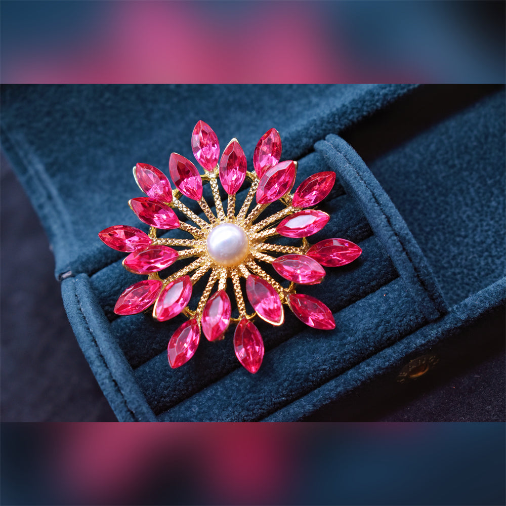 Pomegranate brooch sales