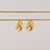 Minimal Waterproof Hoop Earrings - Small Lines - Akuna Pearls