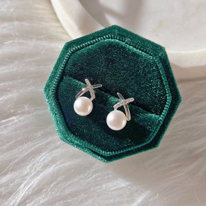 Freshwater Pearl Stud Earrings - Zira - Akuna Pearls