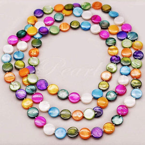 Mother of Pearls Necklace - Dot - Akuna Pearls