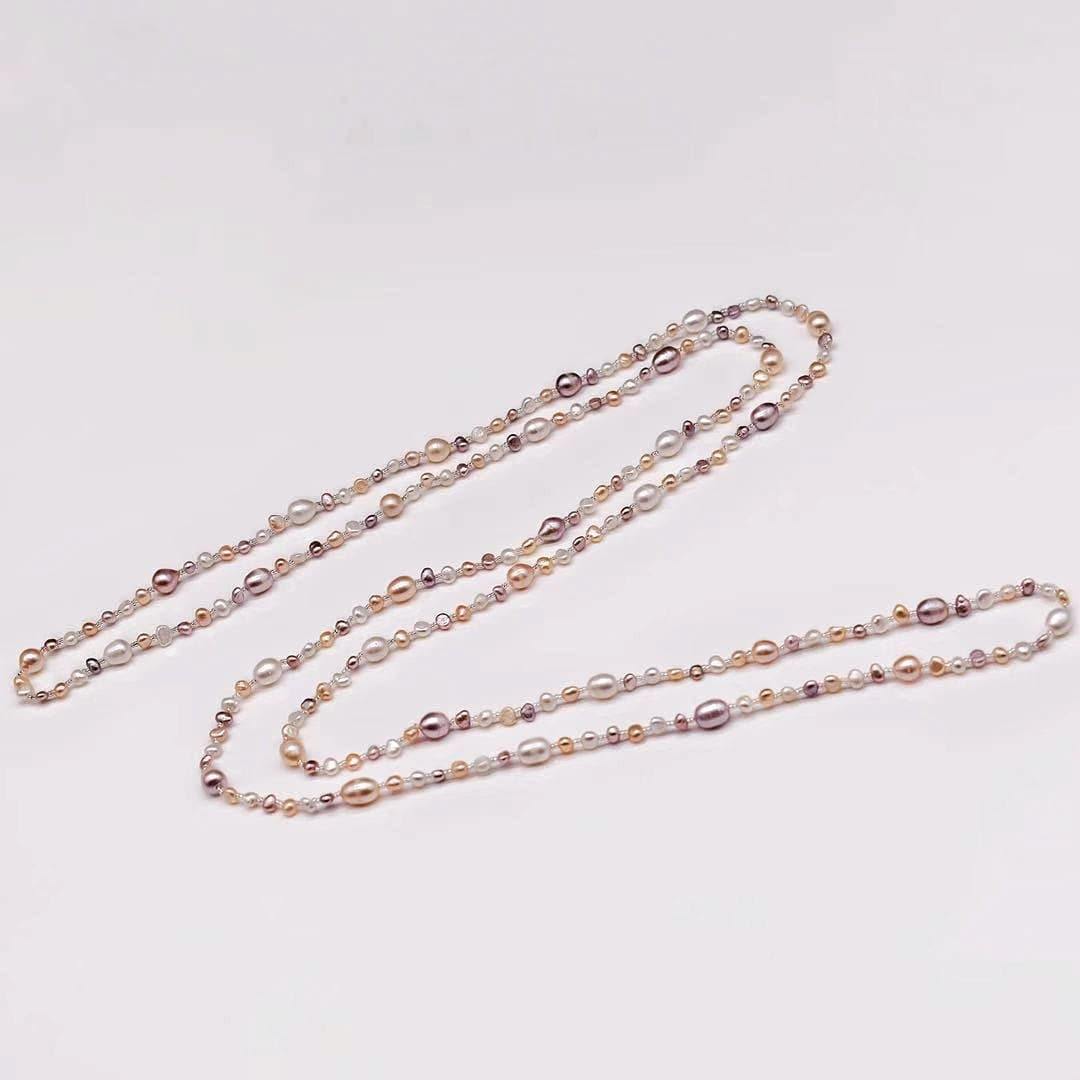 Baroque Pearl Long Necklace - Jora - Akuna Pearls