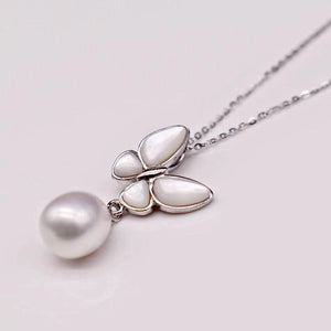 Freshwater Pearl Pendant Necklace - Annabella - Akuna Pearls