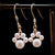 Freshwater Pearl Earrings - Cat Paws - Akuna Pearls