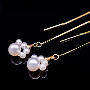 Freshwater Pearl Earrings - Cat Paws - Akuna Pearls