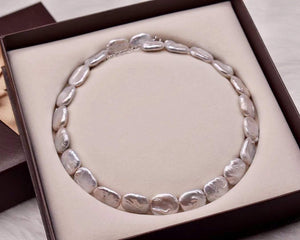 Classic Baroque Pearl Necklace - Rheie - Akuna Pearls