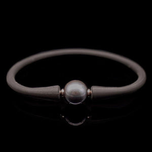 Freshwater Pearl Silicon Bracelet - Willa - Akuna Pearls