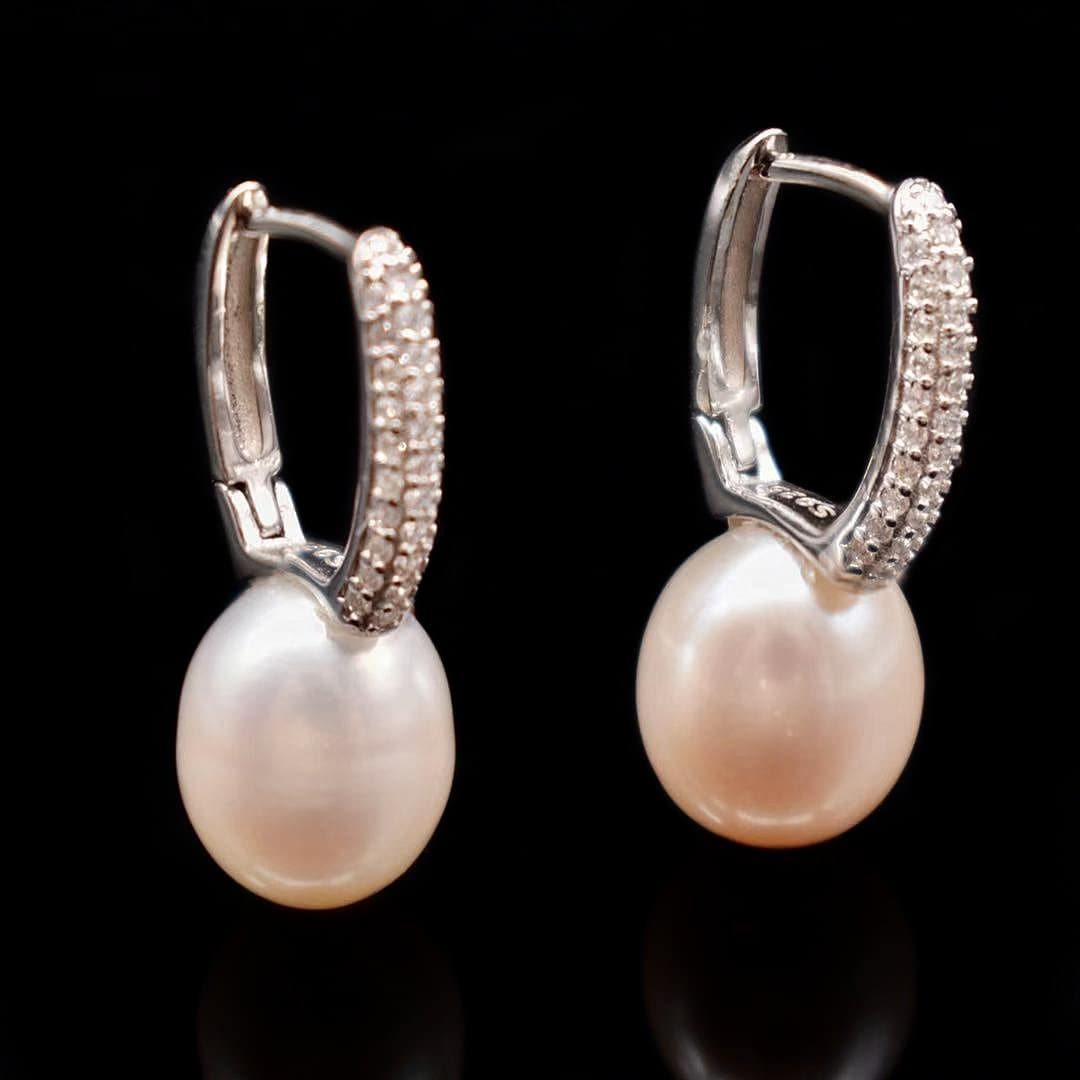 Freshwater Pearl Earrings - Bucket - Akuna Pearls