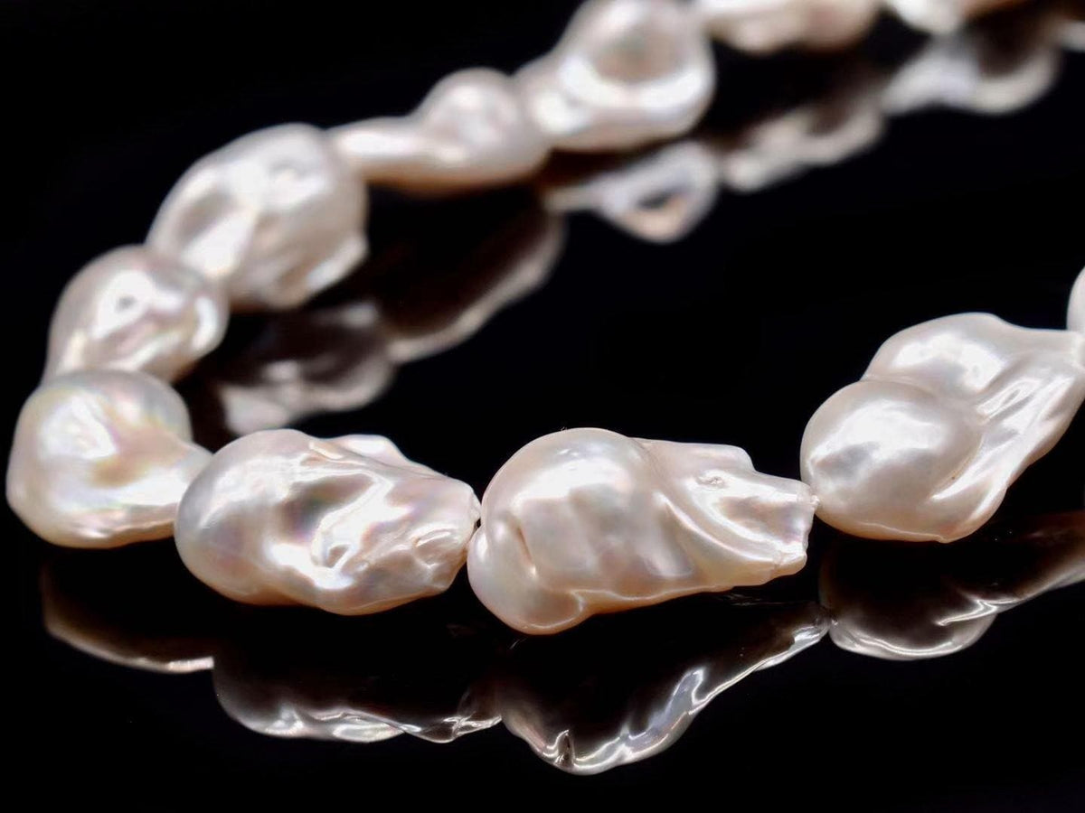 Baroque Pearl Classic Necklace - Cordelia - Akuna Pearls
