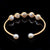 Freshwater Pearl Bangle - Gloria - Akuna Pearls