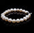 Classic Freshwater Pearl Bracelet Side Flatted - Rama - Akuna Pearls