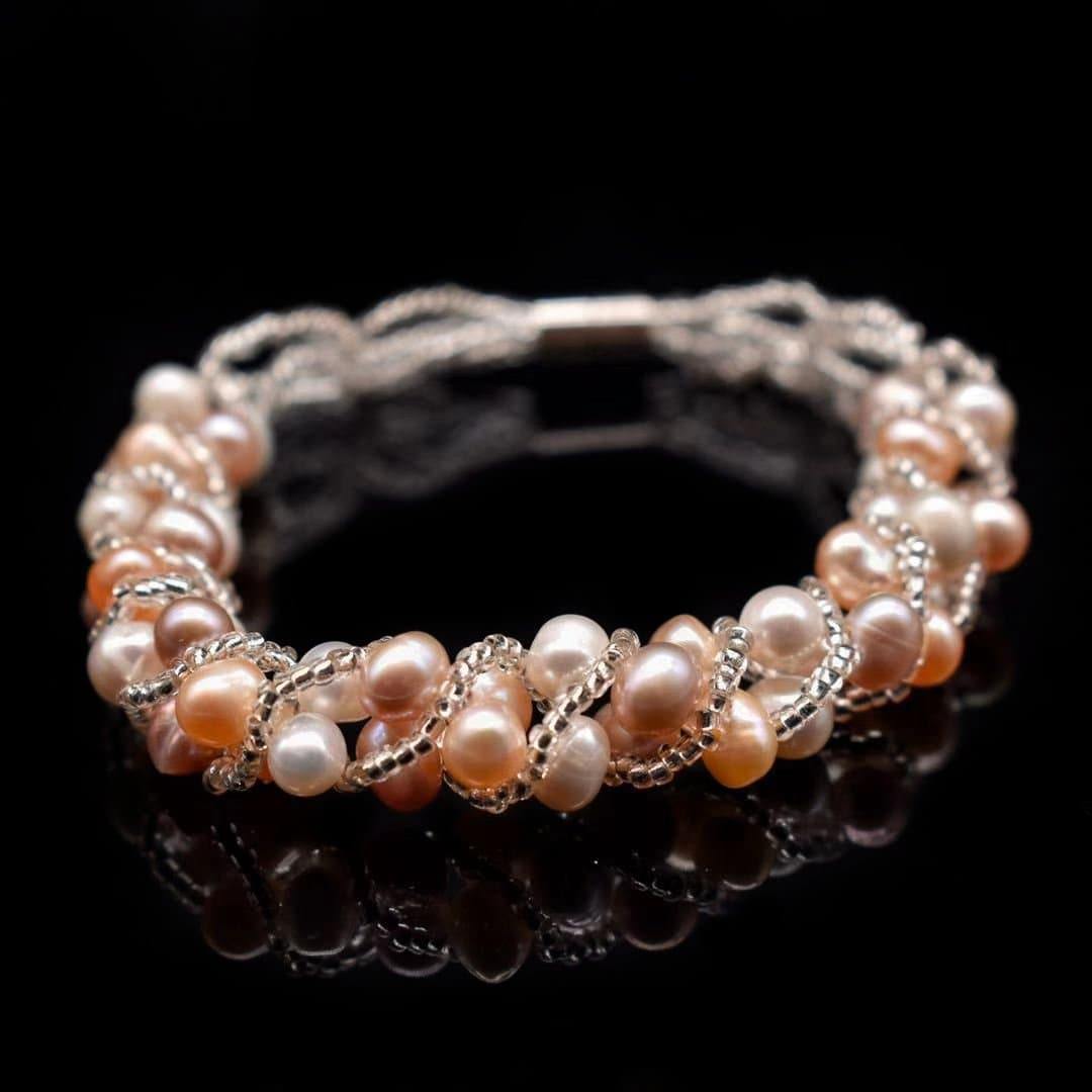 Freshwater Pearl Magnetic Bracelet - Jose - Akuna Pearls