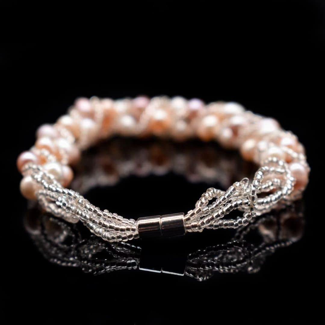 Freshwater Pearl Magnetic Bracelet - Jose - Akuna Pearls