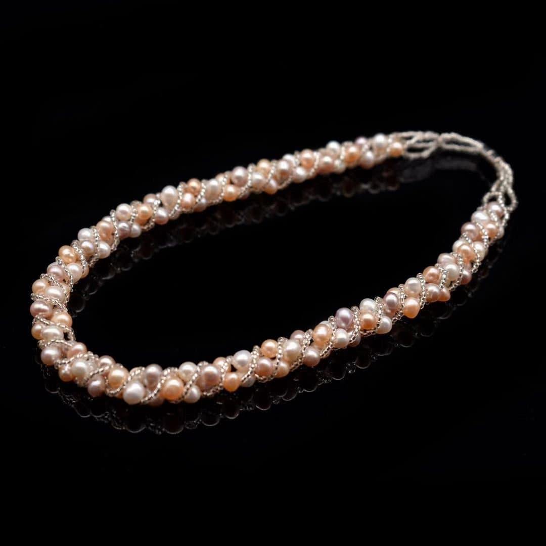 Freshwater Pearl Magnetic Choker Necklace - Jose - Akuna Pearls