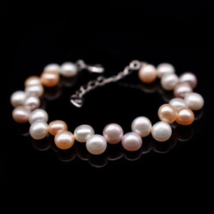 Freshwater Pearl Bracelet - Diane - Akuna Pearls