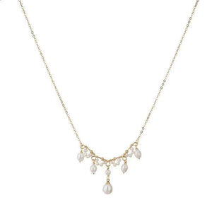 Freshwater Pearl Choker Necklace - Ann - Akuna Pearls