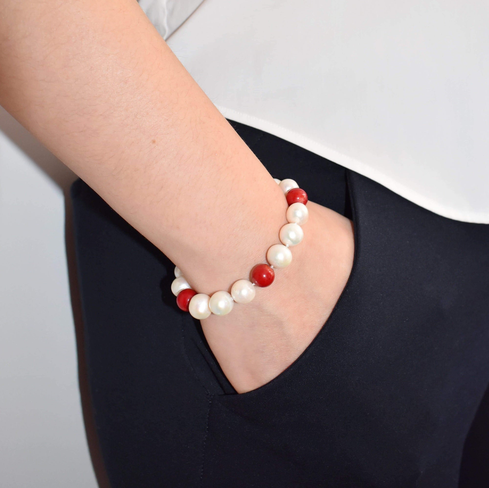 Classic Freshwater Pearl Bracelet - Rory - Akuna Pearls