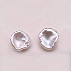 Keshi Pearl Stud Earrings - Ailis - Akuna Pearls