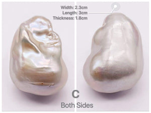 Baroque Pearl Pendant - Ego - Akuna Pearls