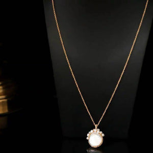 Baroque Pearl Long Necklace - Sharon - Akuna Pearls