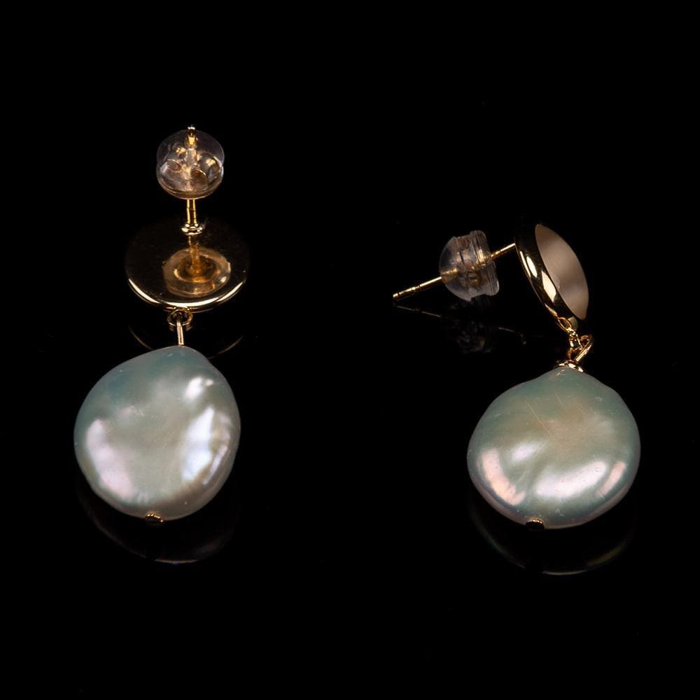 Baroque Pearl Earrings - Stephanie - Akuna Pearls