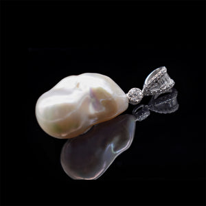 Baroque Pearl Pendant - Zen - Akuna Pearls