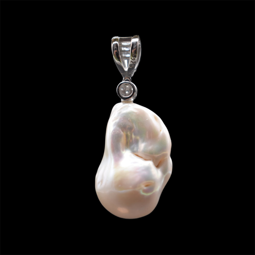 Baroque Pearl Pendant - Zen - Akuna Pearls