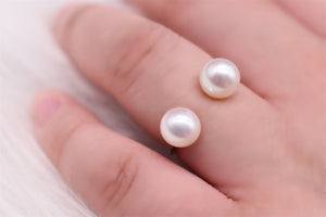 Freshwater Pearl Open Ring - Beatrix - Akuna Pearls