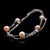 Freshwater Pearl Station Bracelet - Pansy - Akuna Pearls