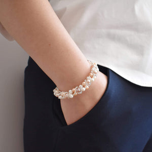 Freshwater Pearl Magnetic Bracelet - Jose - Akuna Pearls