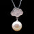 Freshwater Pearl Pendant Necklace - Cloud - Akuna Pearls