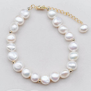 Baroque Pearl Bracelet - Dahlia - Akuna Pearls