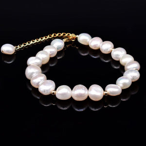 Baroque Pearl Bracelet - Dahlia - Akuna Pearls