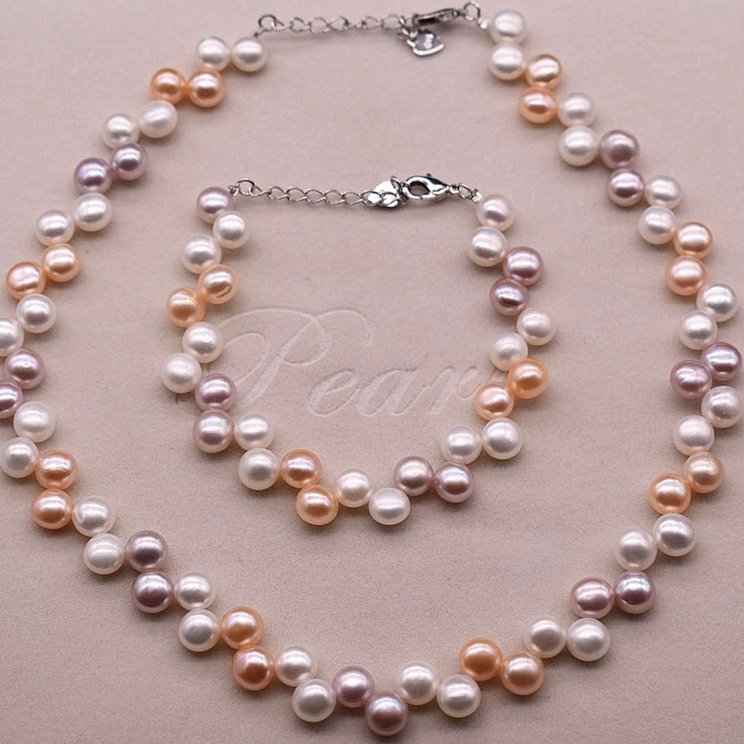 Freshwater shop pearl set
