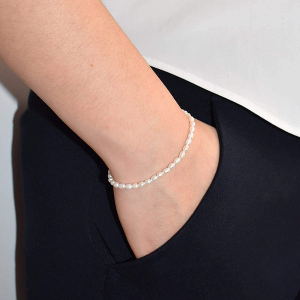 Classic Freshwater Baby Pearl Bracelet Amelia Akuna Pearls