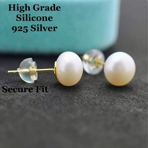 Silicone Earring Backings - Akuna Pearls