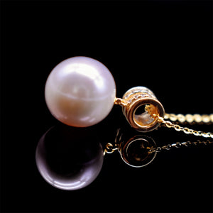 Freshwater Pearl Pendant Necklace - Echo - Akuna Pearls