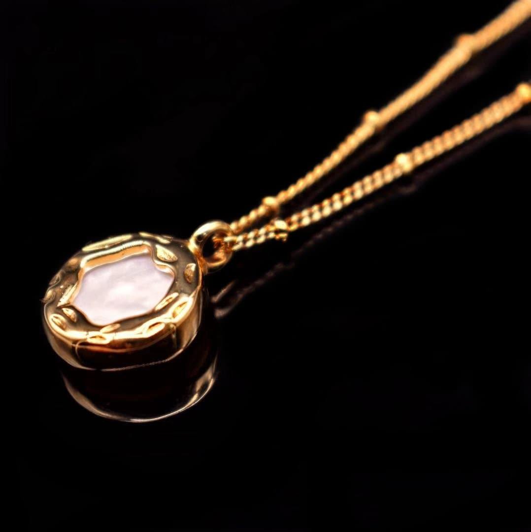 Double Sided Baroque Pearl Necklace - Eden - Akuna Pearls