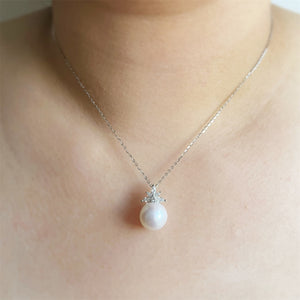 Freshwater Pearl Pendant Necklace - Elota - Akuna Pearls