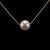 Freshwater Pearl Floating Necklace - Minimalism - Akuna Pearls