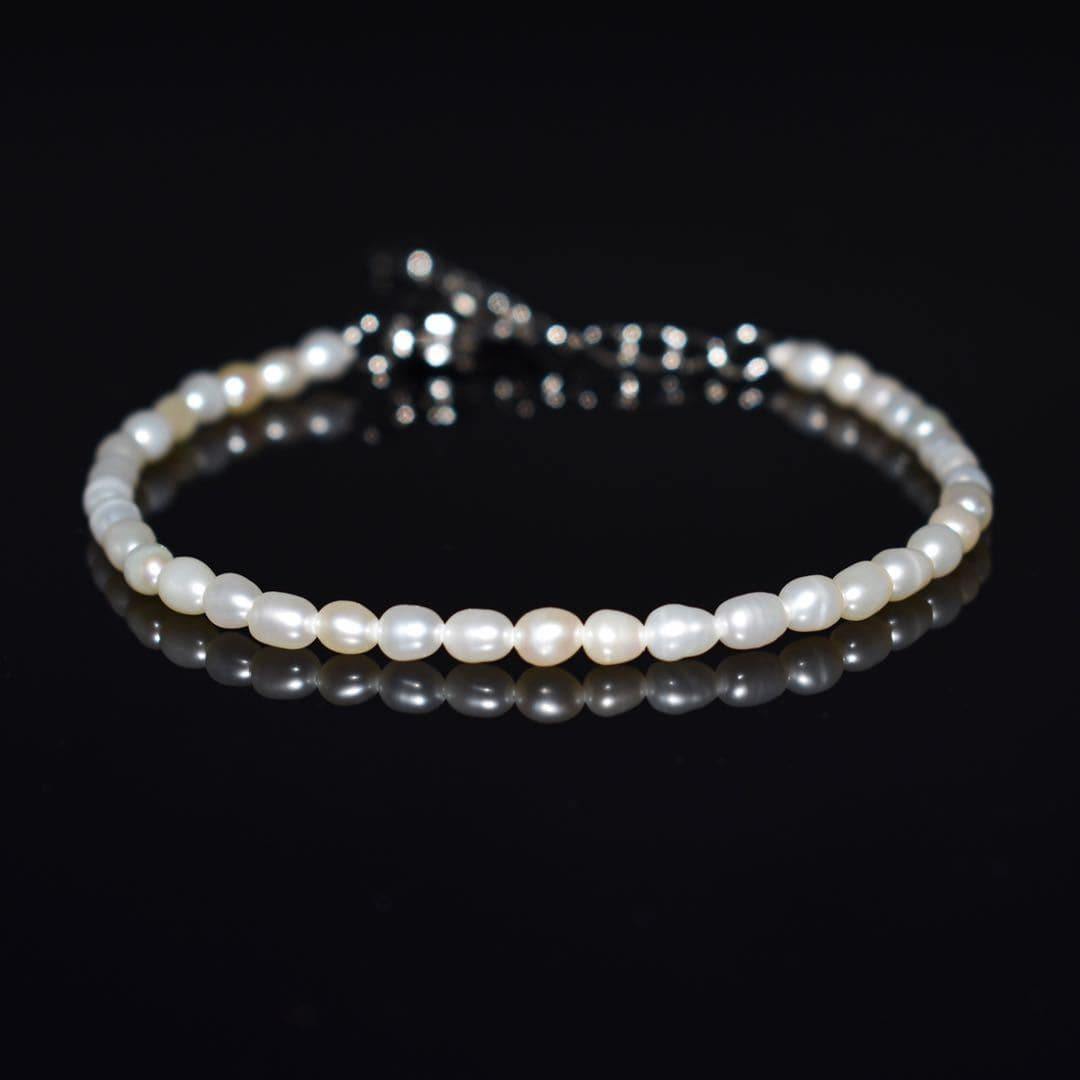 Classic Freshwater Baby Pearl Bracelet - Amelia - Akuna Pearls
