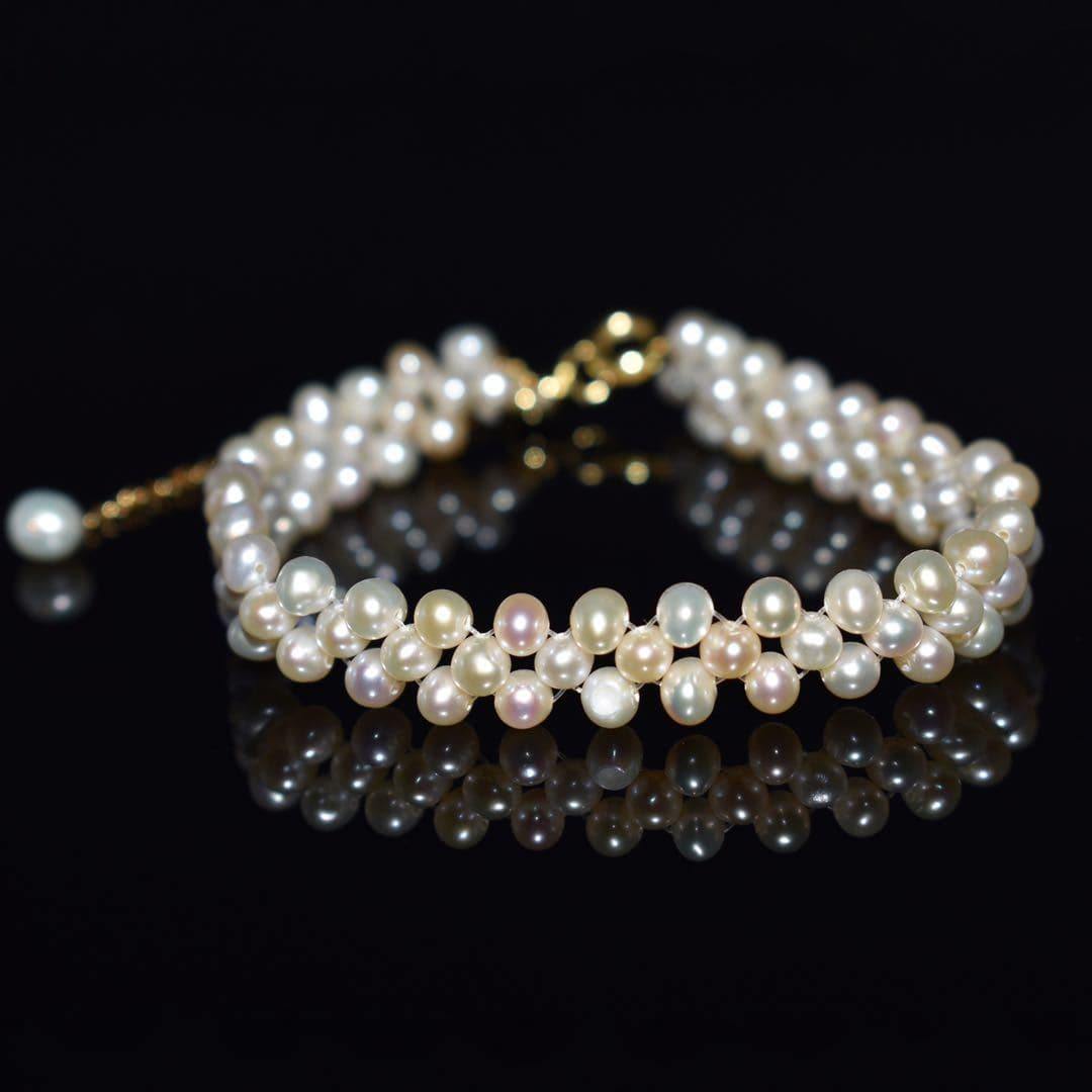 Pearl Baby Blessing Bracelet