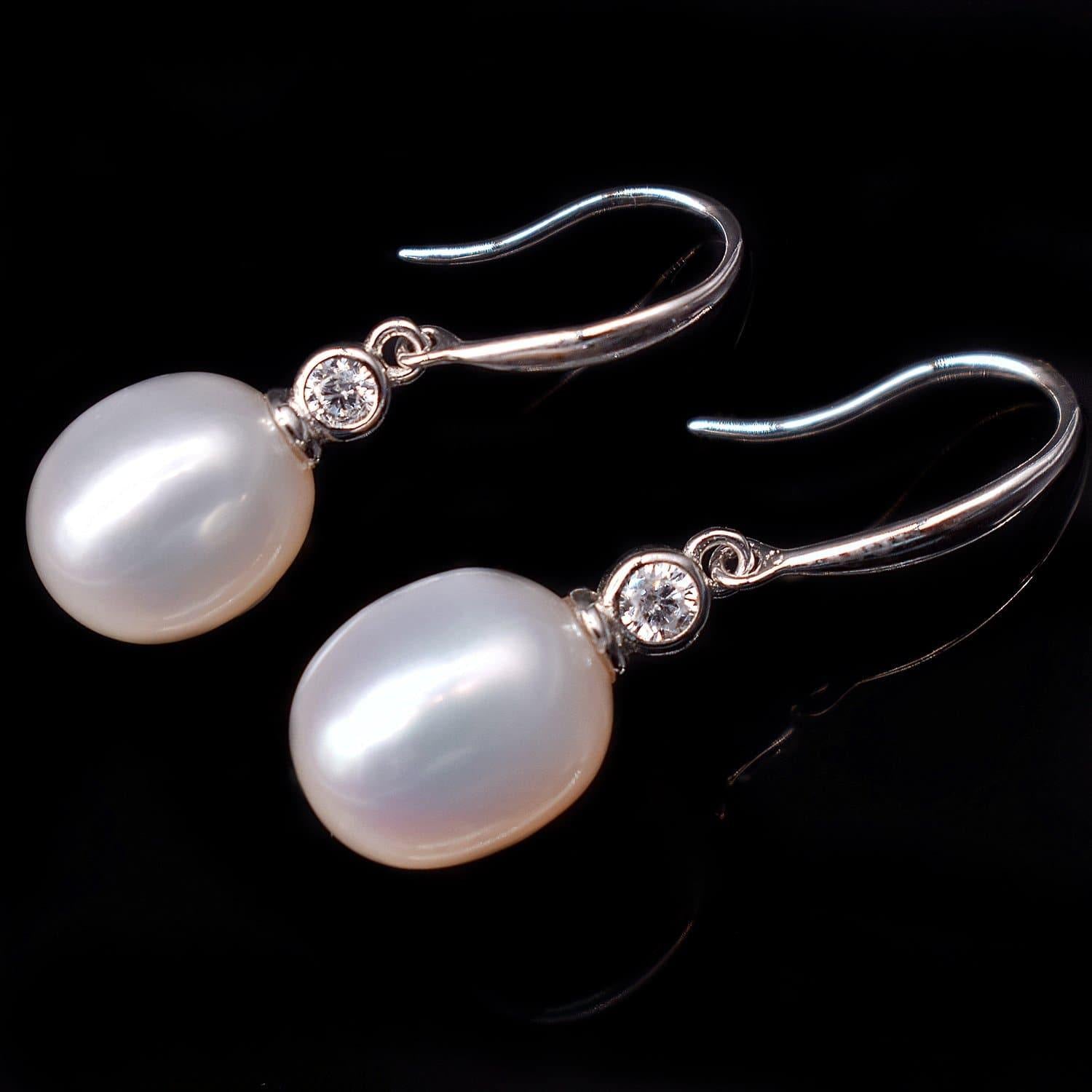 Freshwater Pearl Earrings - Tempest - Akuna Pearls