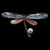 Freshwater Pearl Brooch - Dragonfly - Akuna Pearls