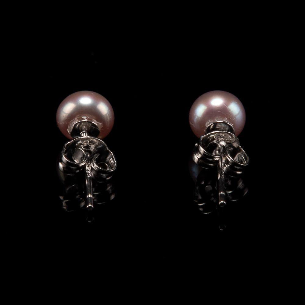 Freshwater Pearl Stud Earrings 6mm - Akuna Pearls